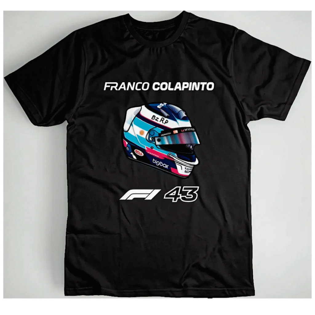 remeras formula 1 uruguay kahlo estampa colapinto